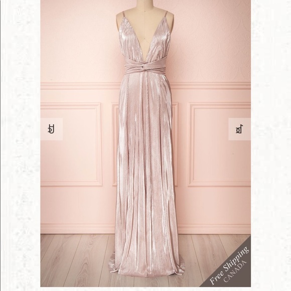 Dresses & Skirts - Boutique1861 floor length metallic gown